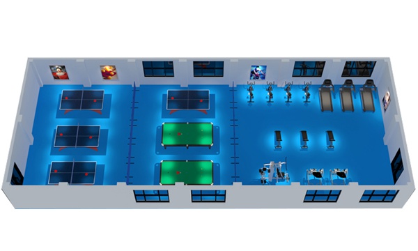 200平方健身房配置方案-广西米兰·(milan)中国健身器材有限公司