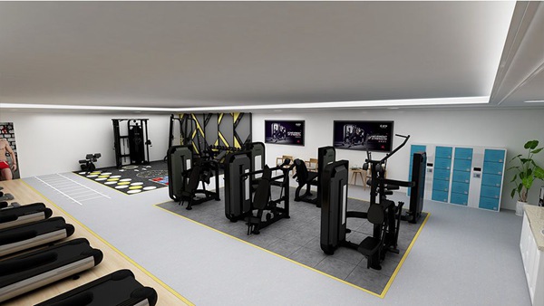 120平方健身房配置方案-广西米兰·(milan)中国健身器材有限公司 120平方健身房配置方案-广西米兰·(milan)中国健身器材有限公司